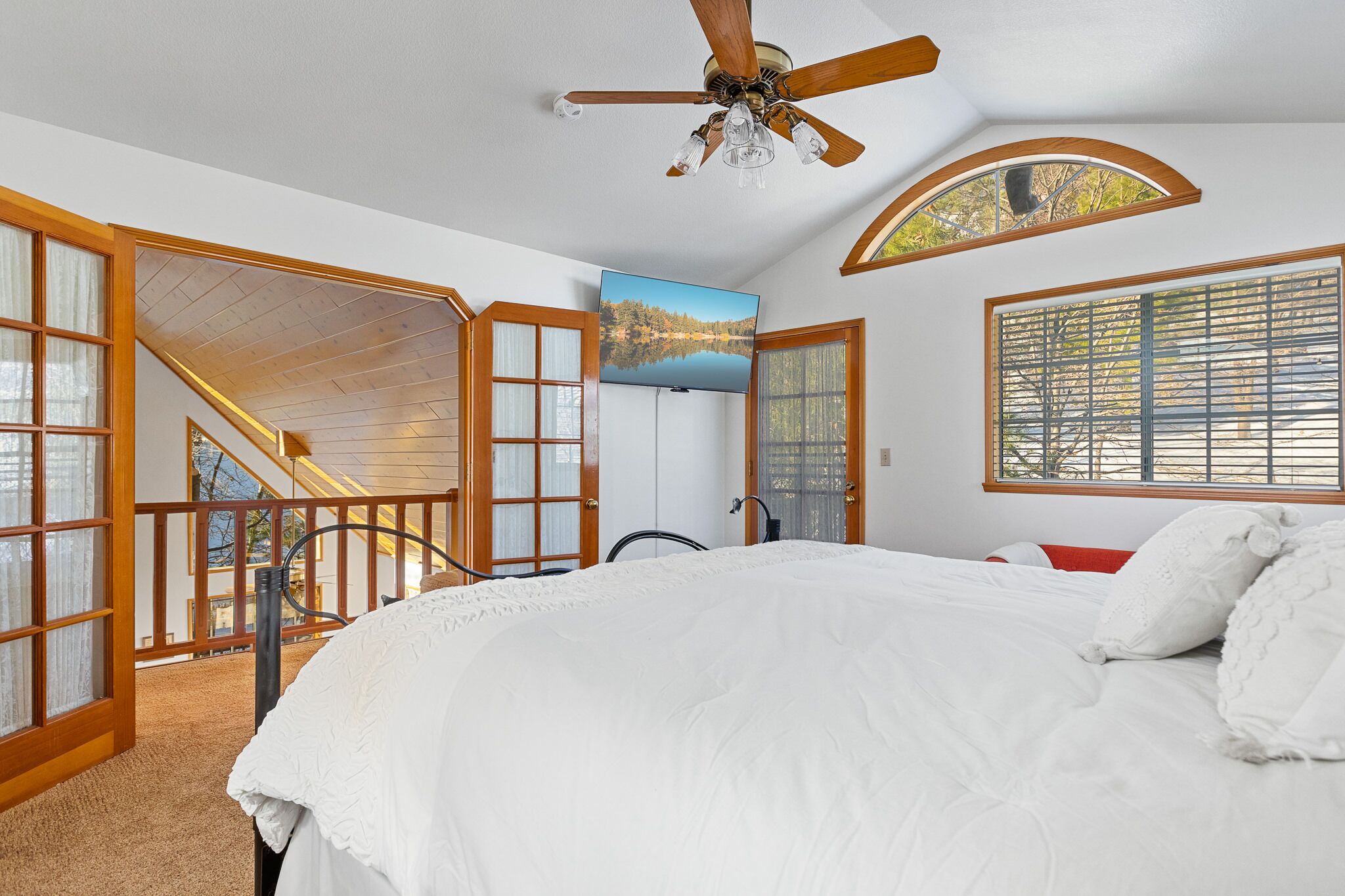 LAKE ACCESS!!  Huge Wall of Windows with Forest Views!