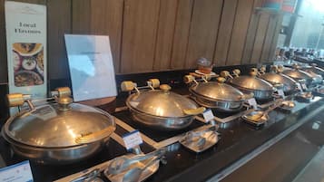 Desayuno estilo bufé