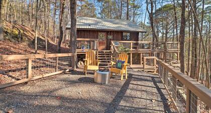 Scenic Greers Ferry Cabin w/ Deck + Fire Pit!