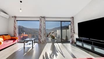 TV, fireplace, DVD player, ping pong