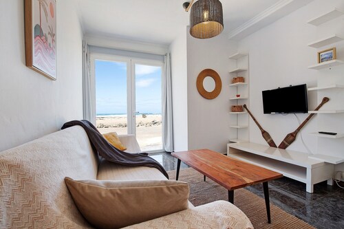 Appartement "El Cotillo Mar vue sur la mer" avec terrasse et Wi-Fi.