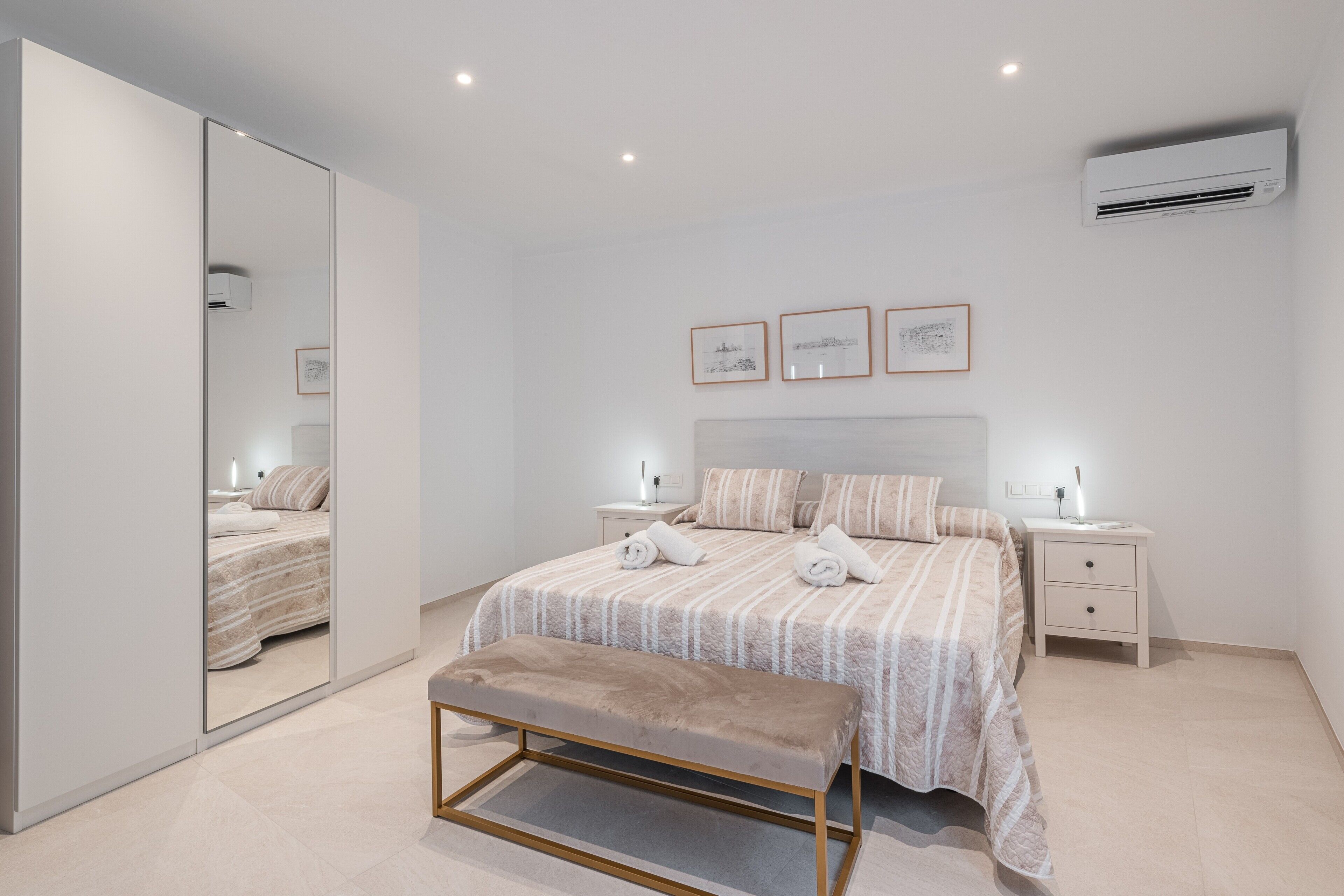 3 sovrum, gratis wi-fi och sängkläder