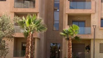 Fassade der Unterkunft