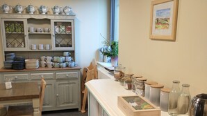 Café da manhã continental grátis todos os dias