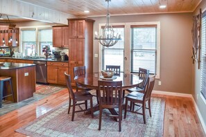 Dining Room - Trails End House in Inlet (Inlet)