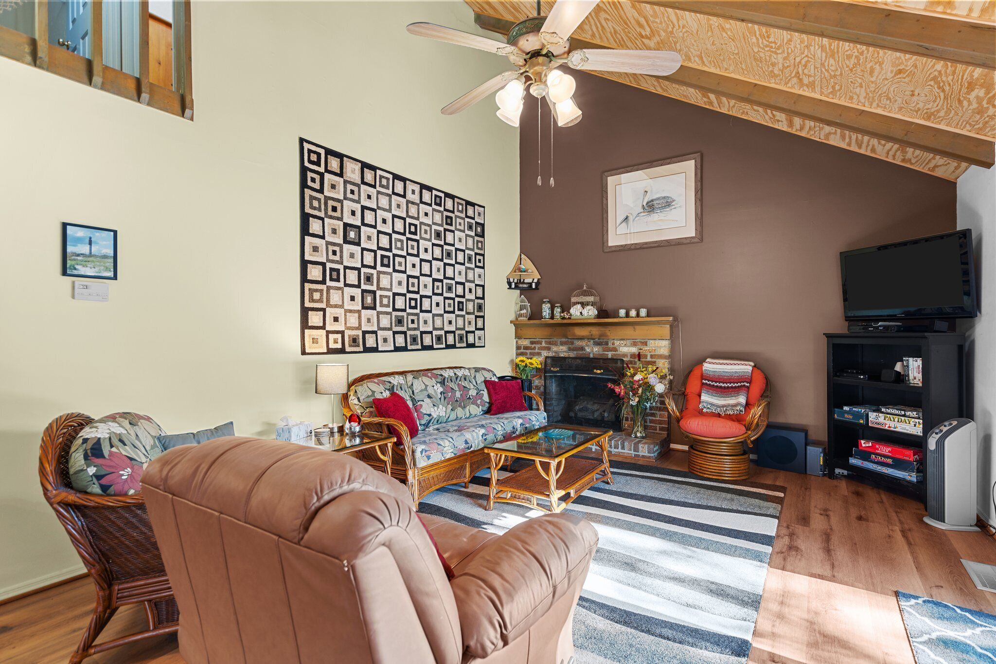 Three bedroom home just 5 minute walk to the beach.