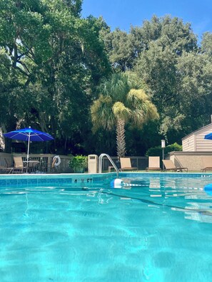 Außenpool, beheizter Pool