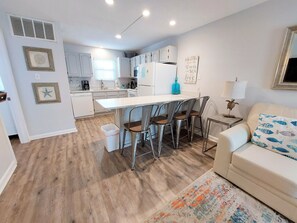 Condo, 2 Bedrooms | Private kitchen | Fridge, oven, coffee/tea maker, toaster