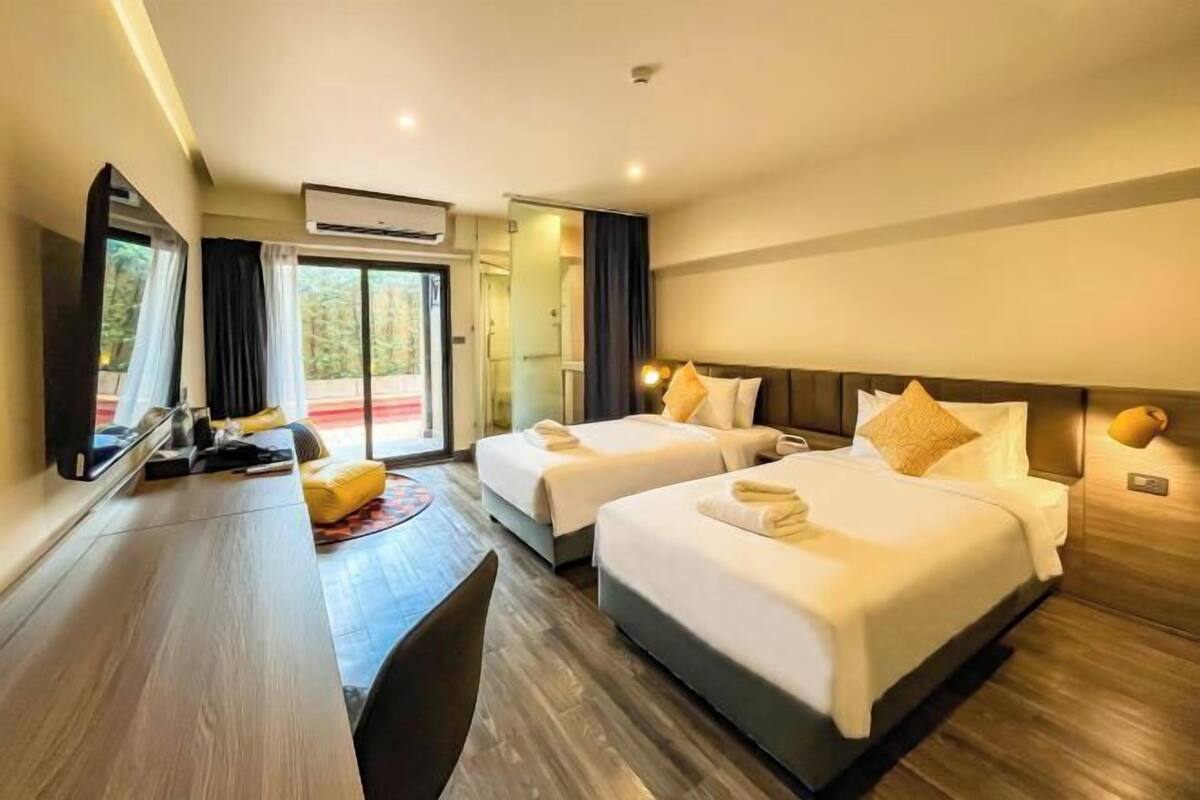 In-room safe, desk, blackout drapes, WiFi (free)