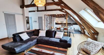 Ô calme - 100m² apartment 15 min from Orléans