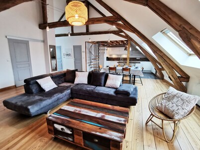 Ô calme - 100m² apartment 15 min from Orléans