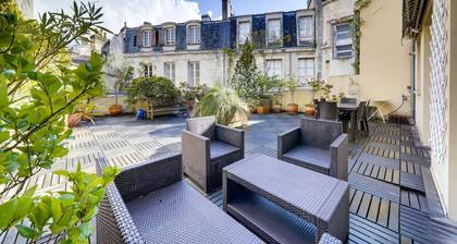 Lovely apartment with exceptional terrace