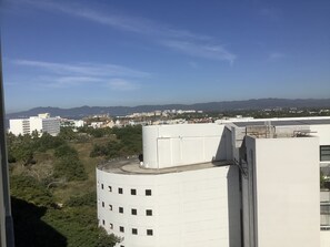 Blick von der Unterkunft