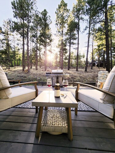 Gorgeous Forest Cabin with Hot Tub & Game Room