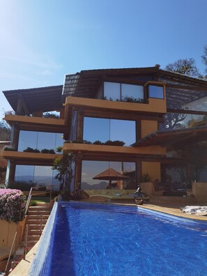 Outdoor pool, a heated pool - ESPECTACULAR 100% GARANTIZADO ,CIMA DE ANGELES (Valle de Bravo)