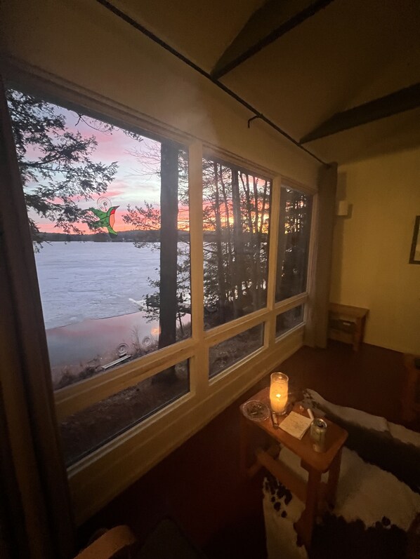 Interior - Beautiful private waterfront cottage <br> (Sharbot Lake)