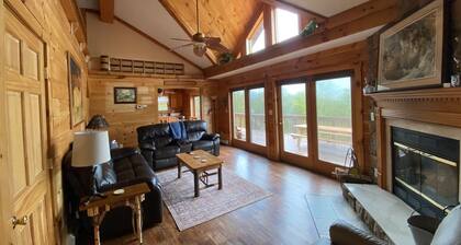 Mountain-Top Getaway with Hot Tub and Game Room!