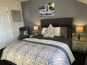 5 bedrooms, in-room safe, iron/ironing board, travel cot