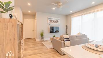 Smart TV, books, video library