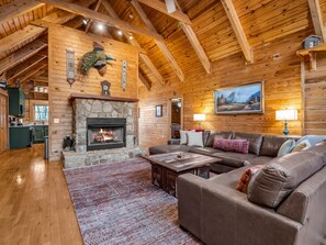 TV, fireplace, DVD player, table tennis