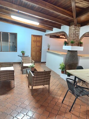 Eenvoudig huis | Terras