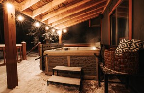 Idromassaggio all'aperto