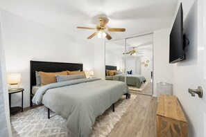 3 habitaciones, escritorio, wifi gratis y ropa de cama 