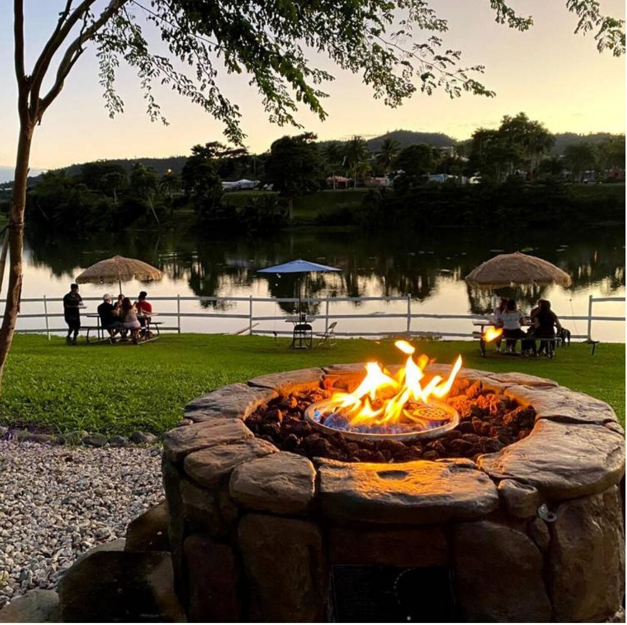 Enceinte de l’hébergement