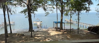 Waterfront King Beds Pet Friendly Deck Home with Dock & Views.