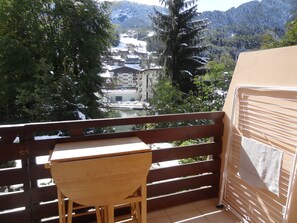 Property grounds - Studio Plein Sud. Chamonix Valley. Pieds de Pistes. (Les Houches)
