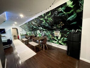 Dining - Duplex apt + Dining & Game Floor w/ 80in Projector (Bayonne)
