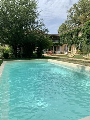 Seasonal outdoor pool