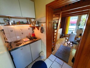 Refrigerador, microondas, horno