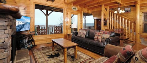 TV, fireplace, DVD player, table football