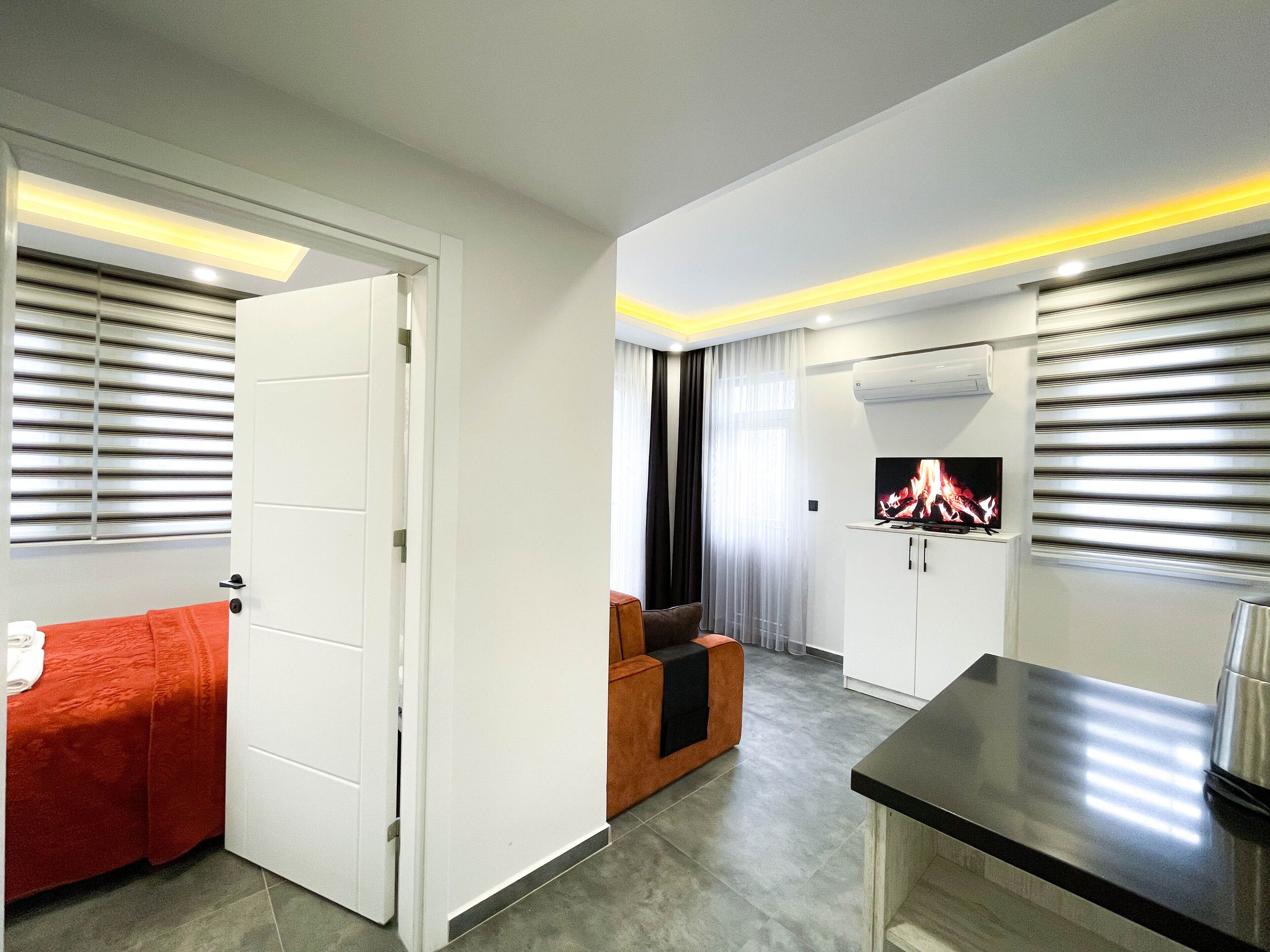 Modern apartment 5 min to walk town center 5 min to drive beach