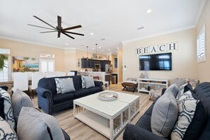 Smart TV, ping pong - The "Seaduction," Gorgeous Private Home with Heated Pool! 1/2 Block to the Beach & Dog Friendly! (South Padre Island)