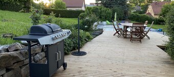 MORTZI, 5* Alsatian house, swimming pool and large garden