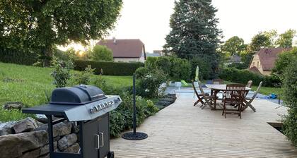 MORTZI, 5* Alsatian house, swimming pool and large garden