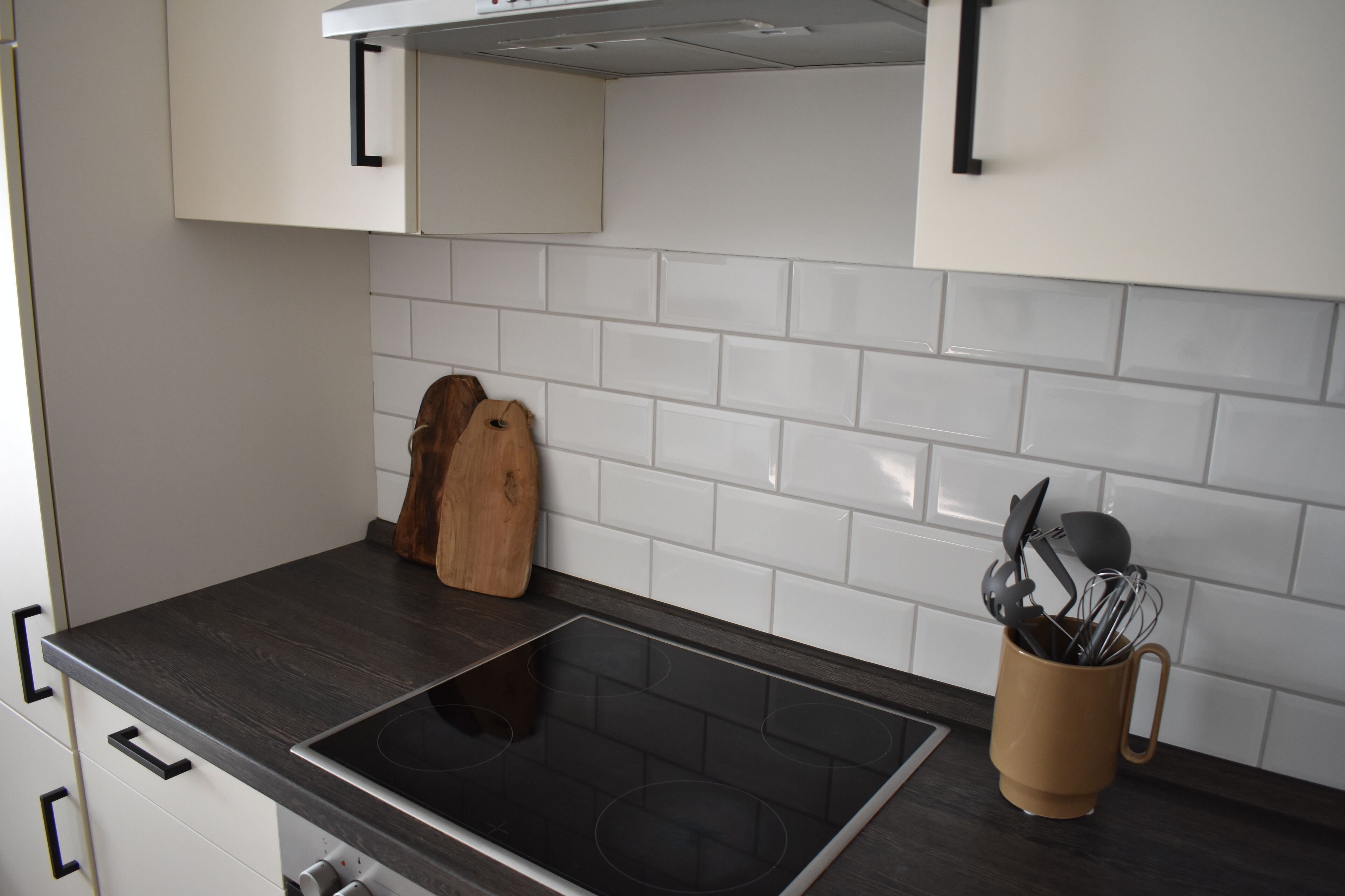 Kühlschrank, Ofen, Herdplatte, Geschirrspüler