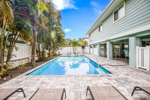 Opvarmet pool