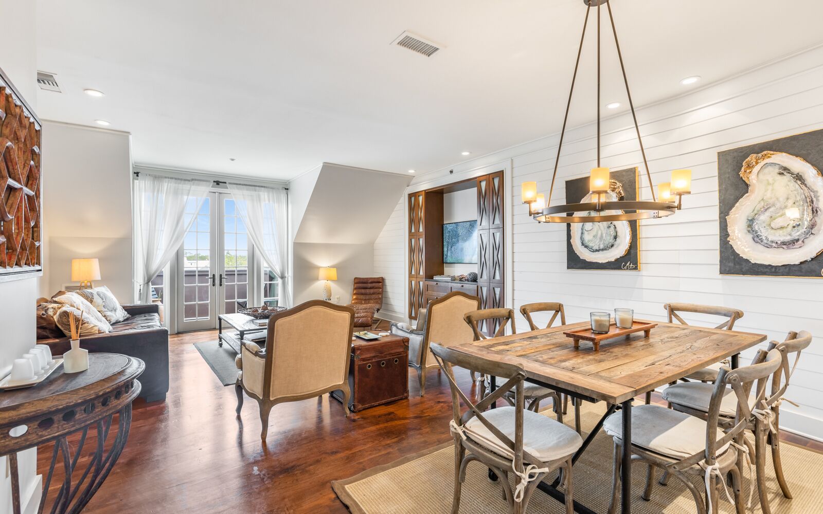 Located in the heart of Rosemary Beach - Luxurious 2 Bedroom Condo!