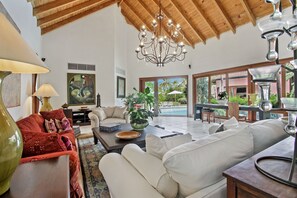 Smart TV, ping pong, music library, video library