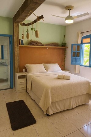 Chambre Double | Wi-Fi gratuit, draps fournis