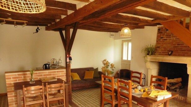 Private kitchen - La Ferme de l'Anjubauderie (Chemillé-en-Anjou)