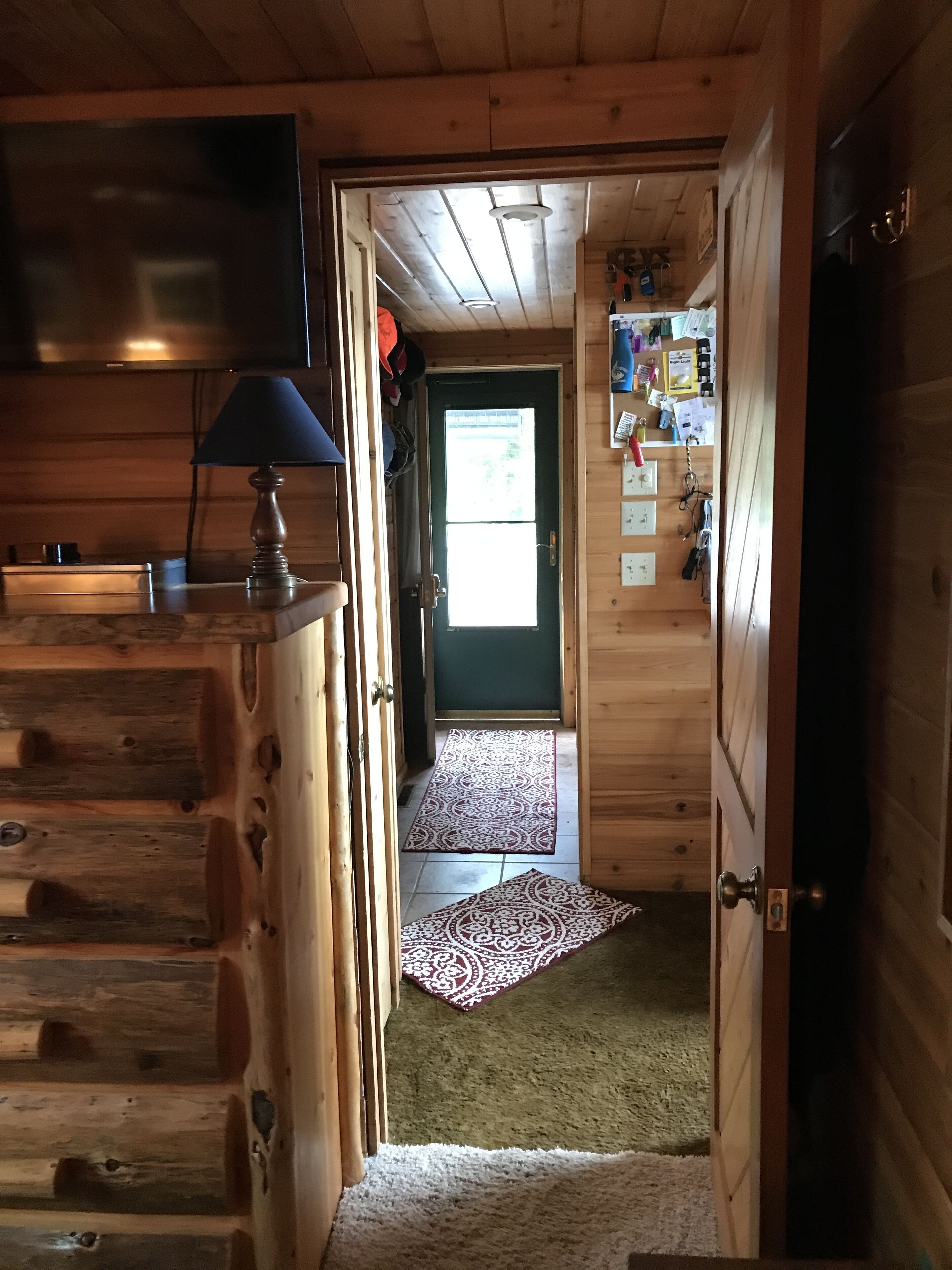 Lake Front Cabin steps off Big Sissabagama Lake with NEW Fitness Center & Sauna!