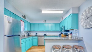 Private kitchen - Pet Friendly Ocean Front Home - Shore Delight (North Myrtle Beach)