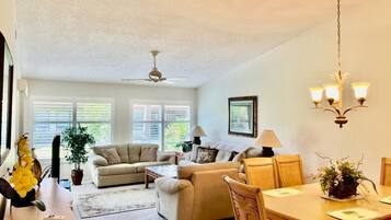 TV connectée, lecteur de DVD, livres