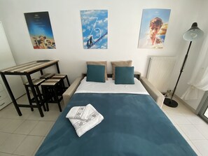 1 bedroom, iron/ironing board, travel cot, WiFi