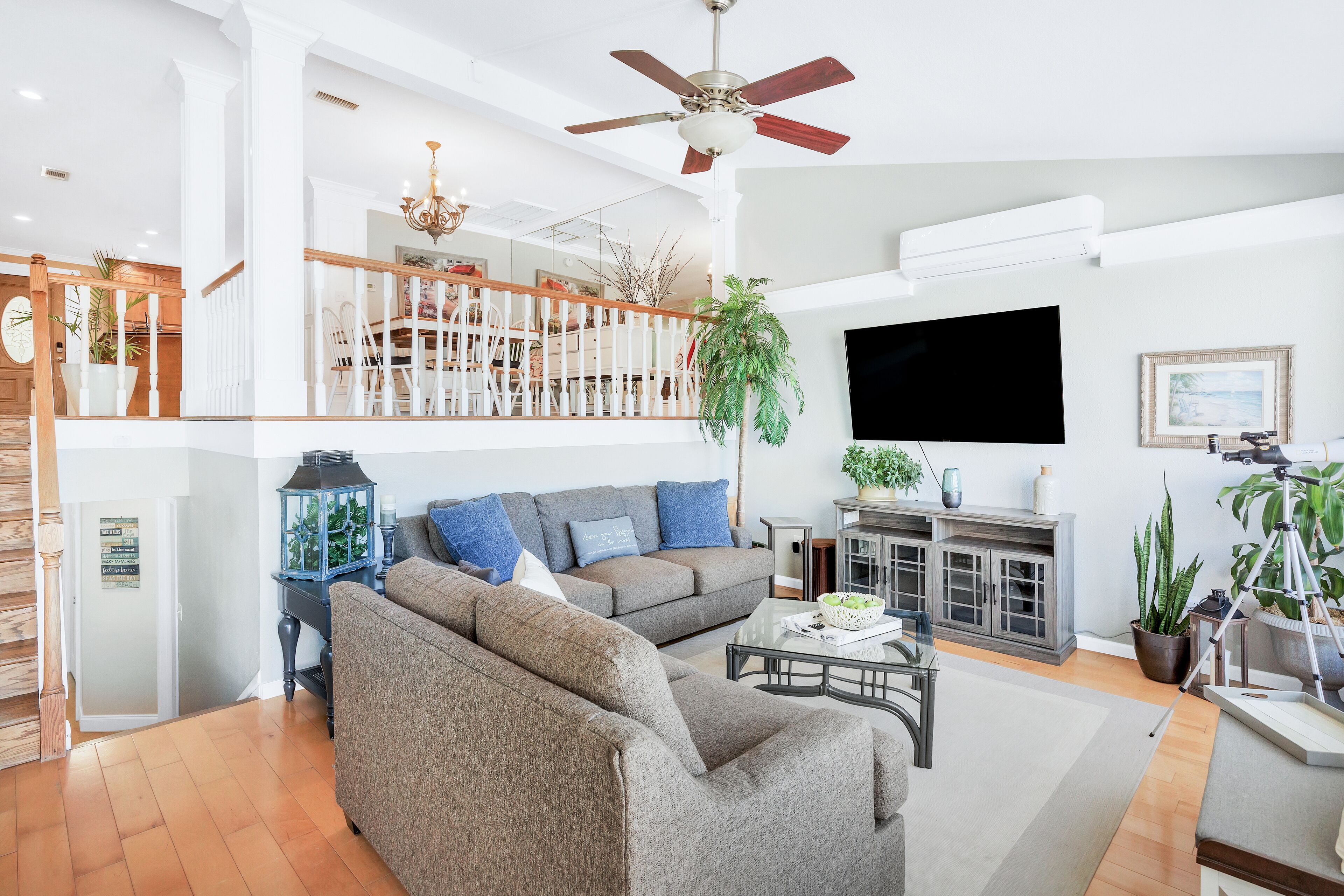 Stunning Harbor Views! Puffy White Sand! Water Front Home w/Dock