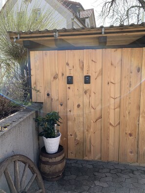 Exterior detail - Vacation apartment I Beck-Bräu near Bamberg (Lisberg)